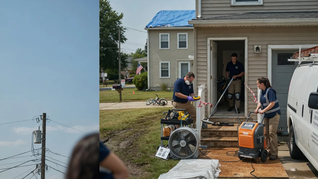 Water Damage Repair in Norway, KS near me